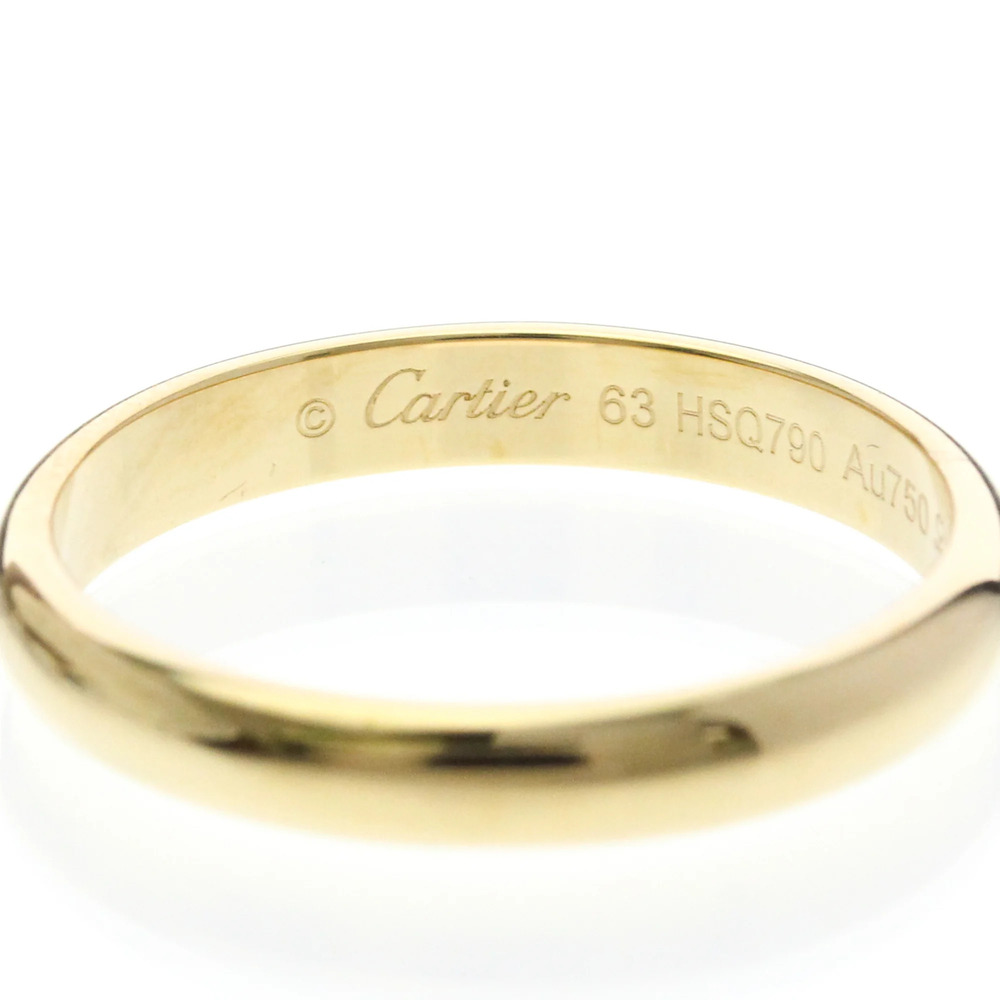 CARTIER 18k Gold Diamond 1895 Ring - Picture 5 of 9